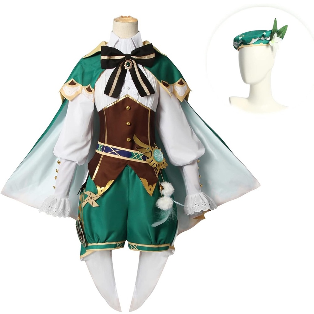 NSPSTT Genshin Impact Kazuha Outfit Kaedehara Kazuha Cosplay Costume - Asian XL - Picture 3 of 12